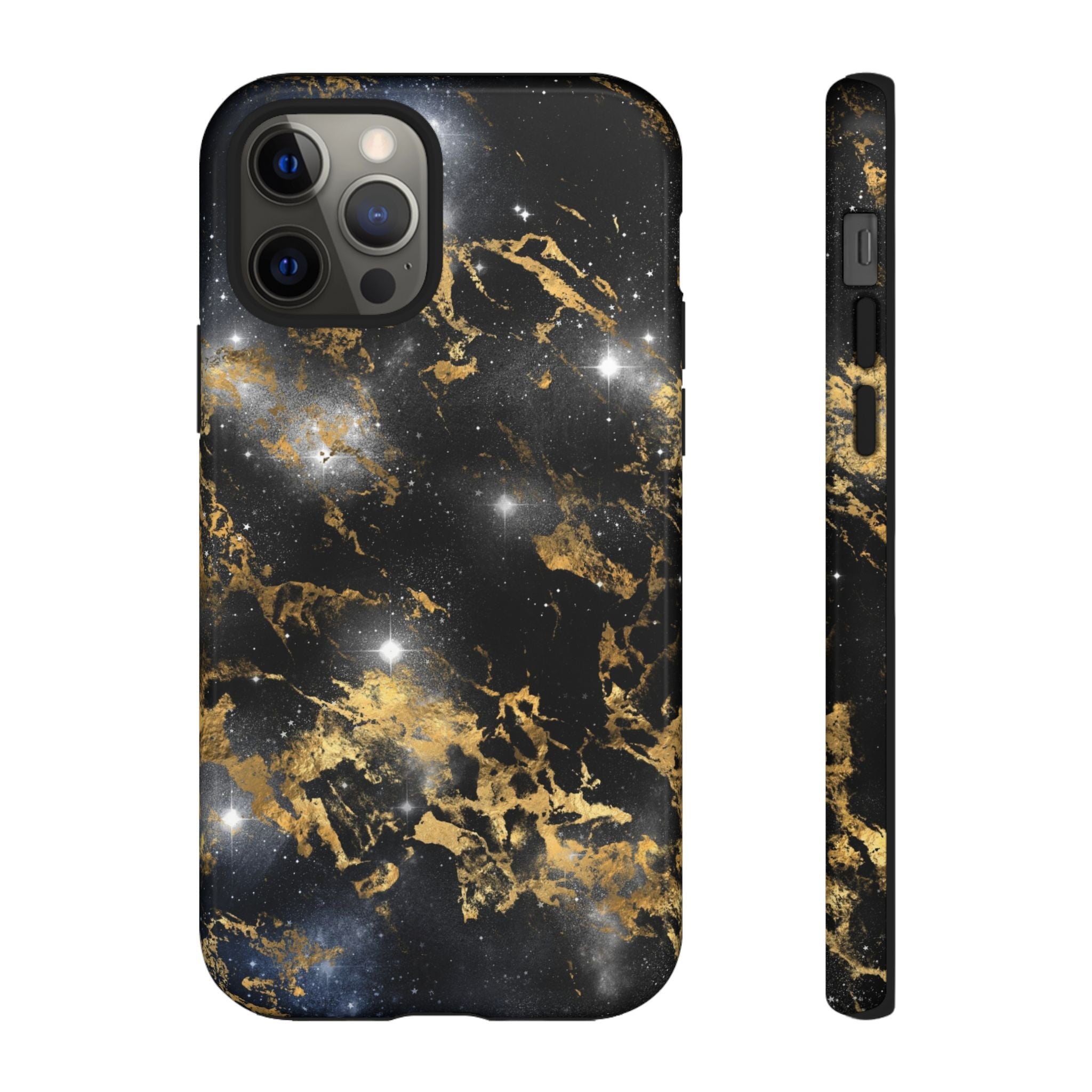 iPhone Case Tough Cases - Watercolor Marble Galaxy #1