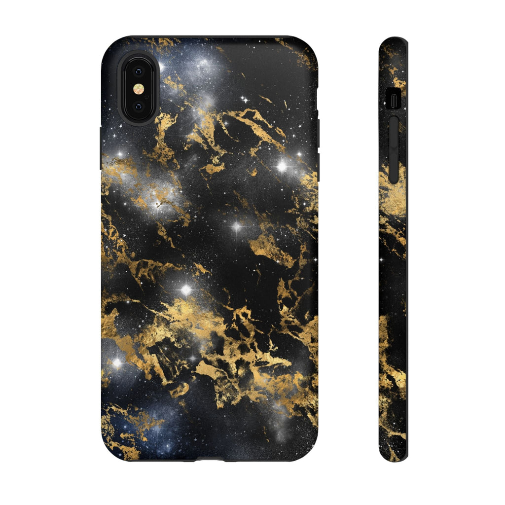 iPhone Case Tough Cases - Watercolor Marble Galaxy #1