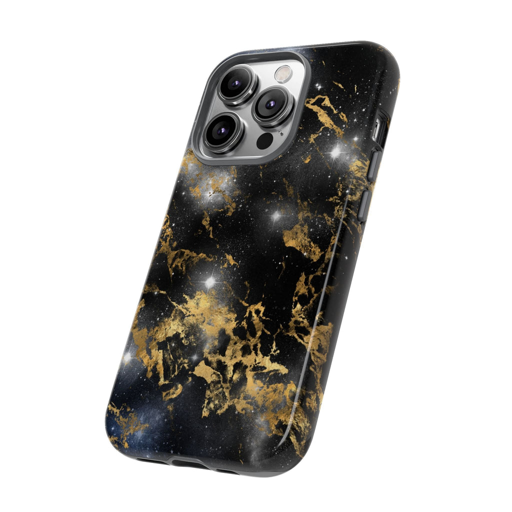 iPhone Case Tough Cases - Watercolor Marble Galaxy #1