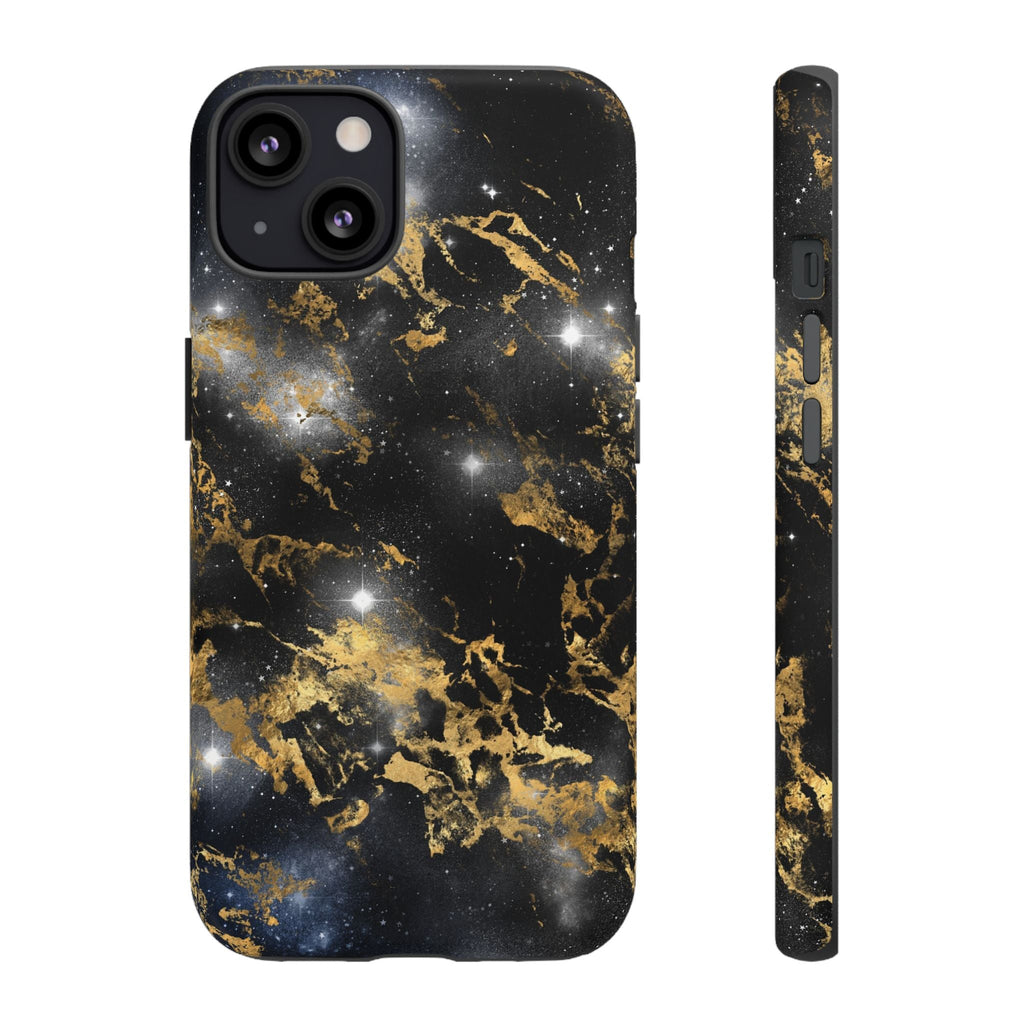 iPhone Case Tough Cases - Watercolor Marble Galaxy #1