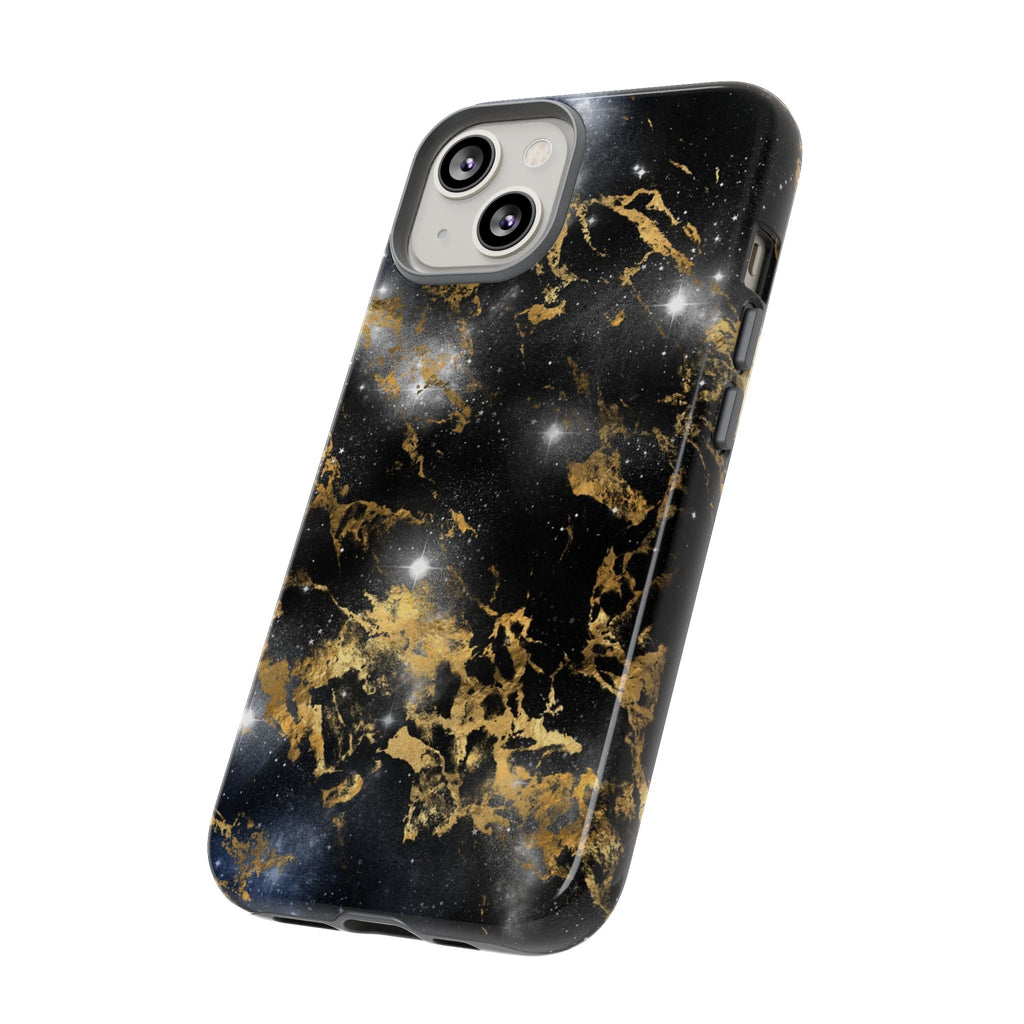 iPhone Case Tough Cases - Watercolor Marble Galaxy #1