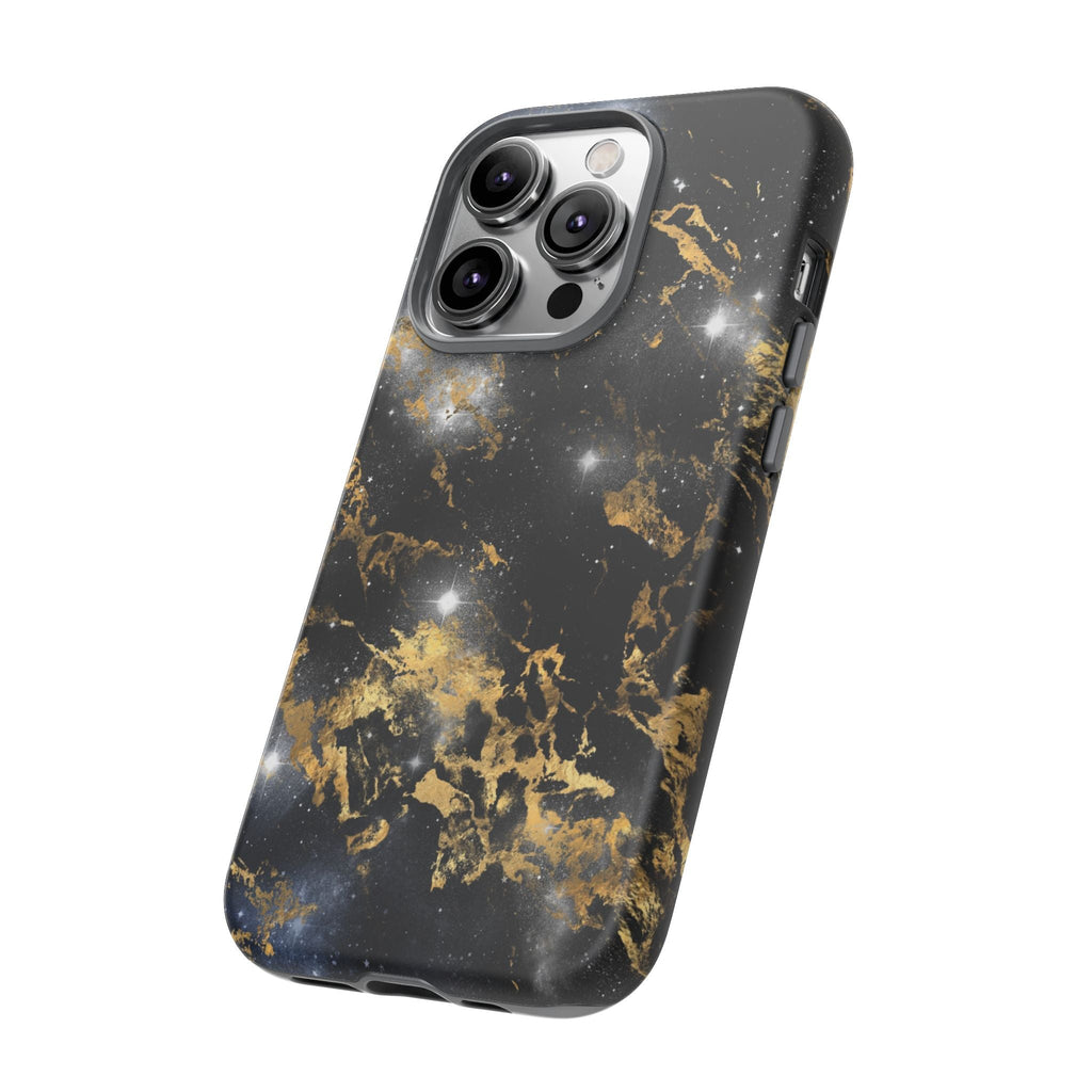 iPhone Case Tough Cases - Watercolor Marble Galaxy #1