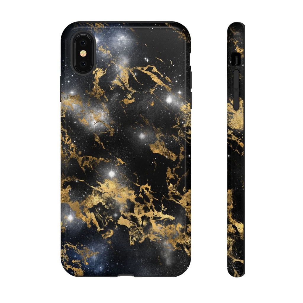 iPhone Case Tough Cases - Watercolor Marble Galaxy #1