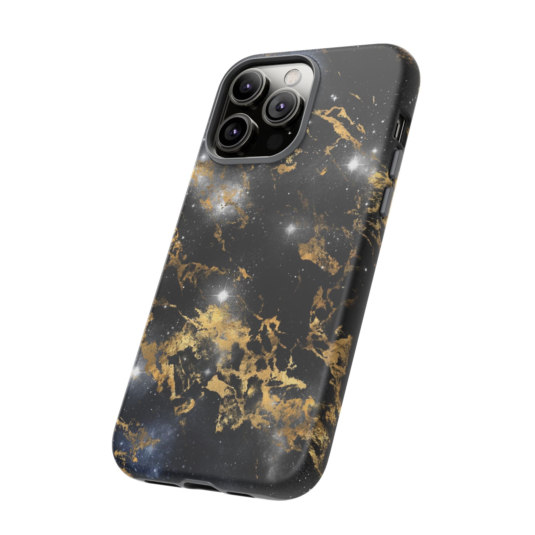 iPhone Case Tough Cases - Watercolor Marble Galaxy #1