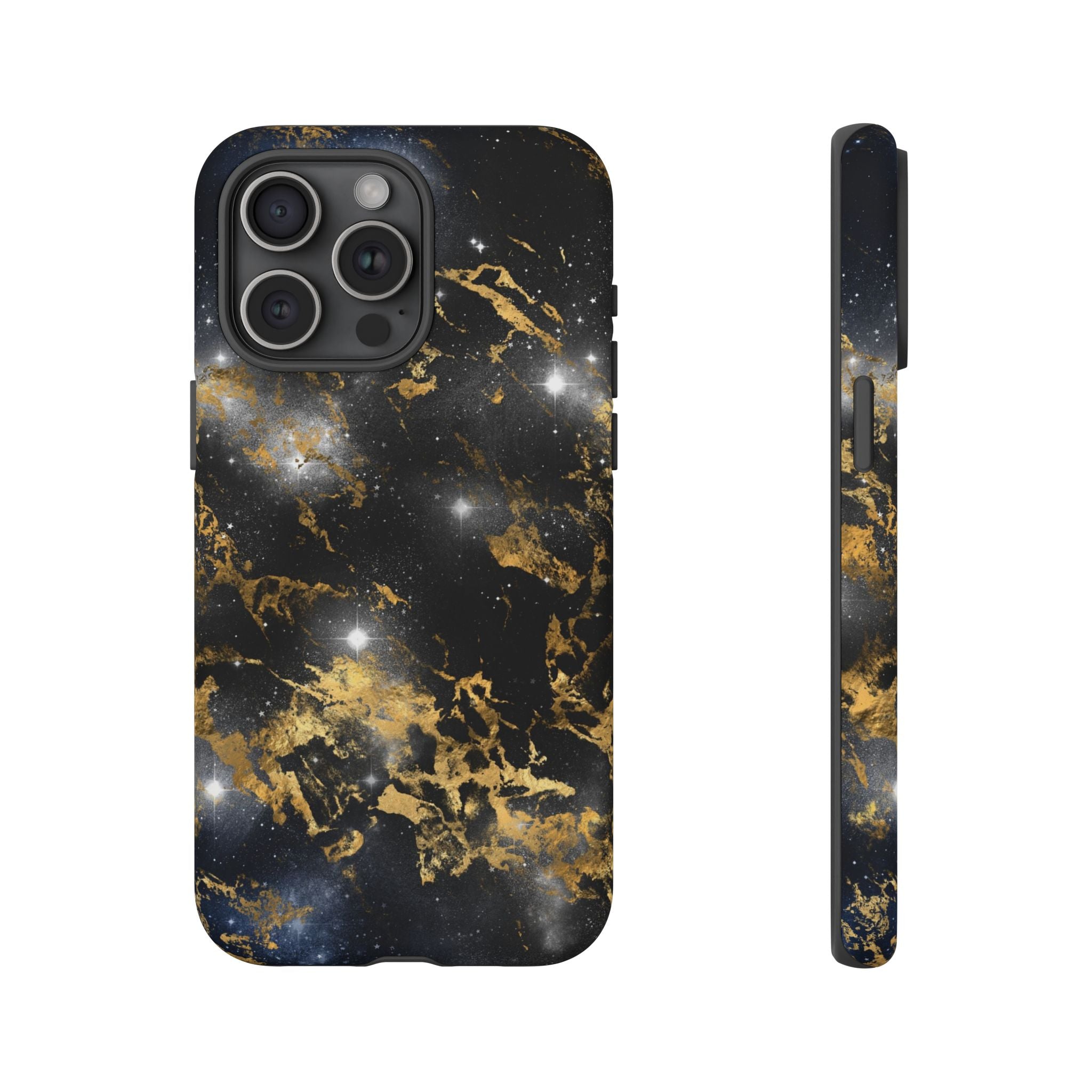 iPhone Case Tough Cases - Watercolor Marble Galaxy #1