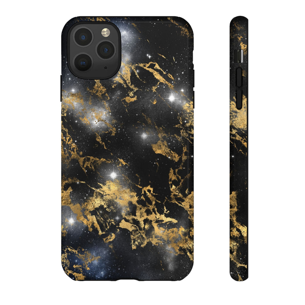 iPhone Case Tough Cases - Watercolor Marble Galaxy #1