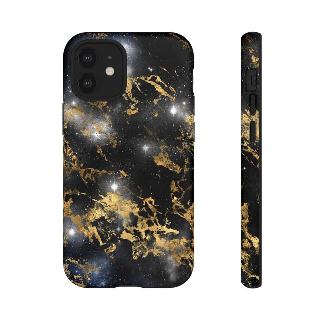 iPhone Case Tough Cases - Watercolor Marble Galaxy #1