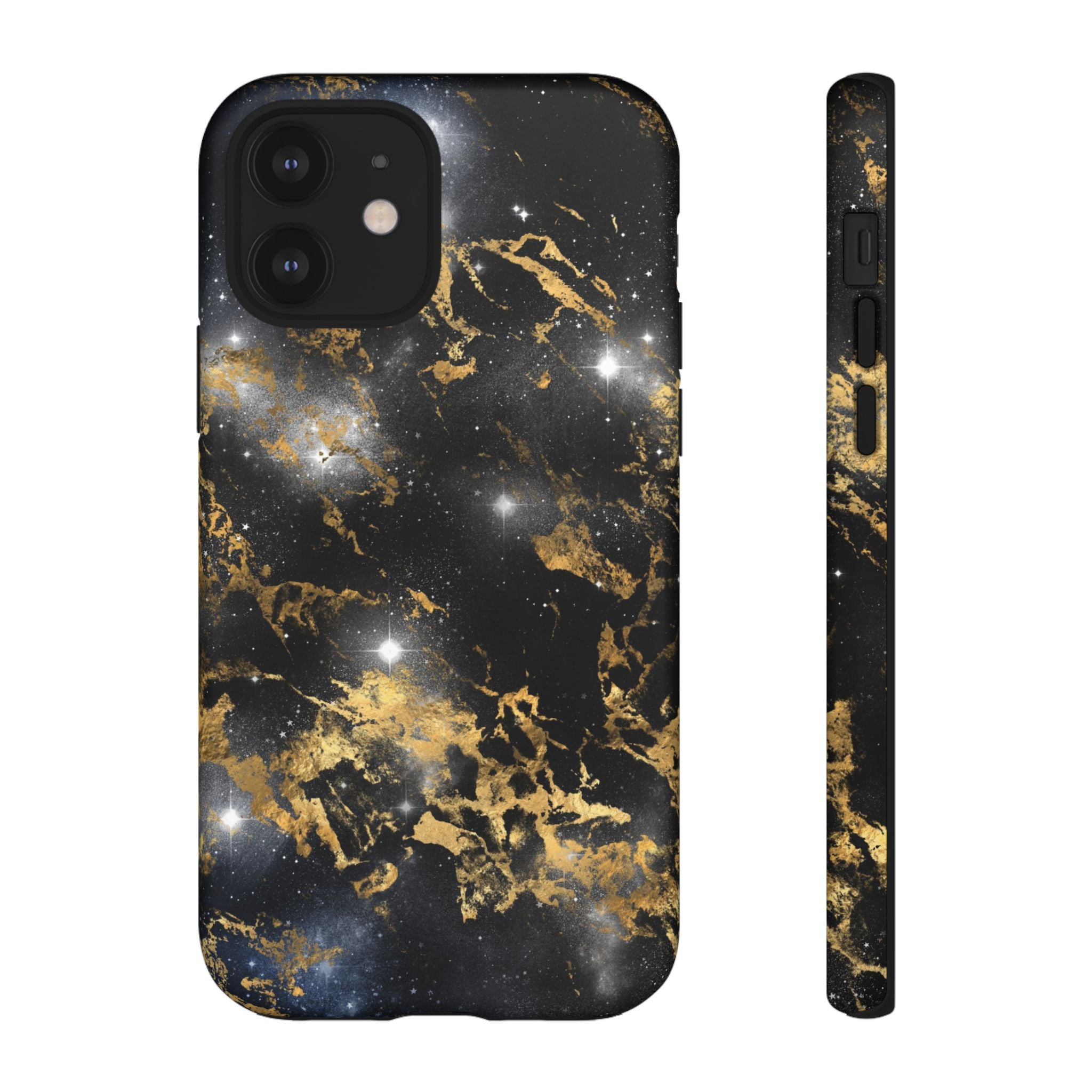 iPhone Case Tough Cases - Watercolor Marble Galaxy #1