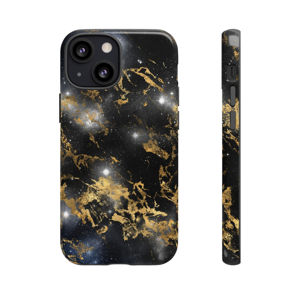 iPhone Case Tough Cases - Watercolor Marble Galaxy #1
