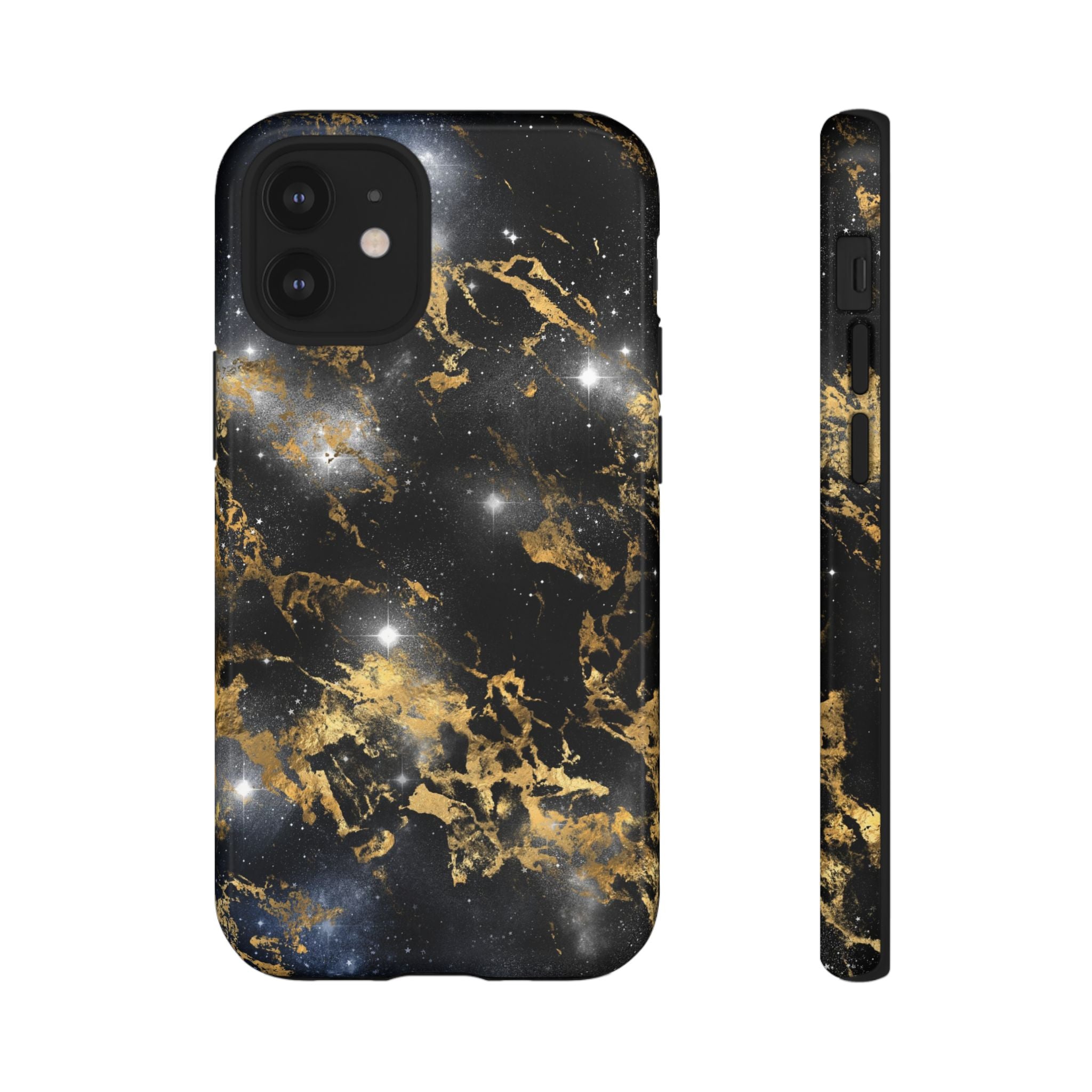 iPhone Case Tough Cases - Watercolor Marble Galaxy #1
