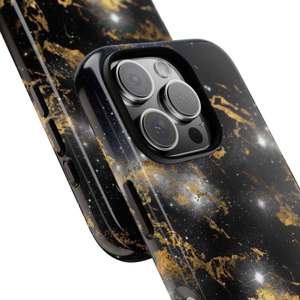 iPhone Case Tough Cases - Watercolor Marble Galaxy #1