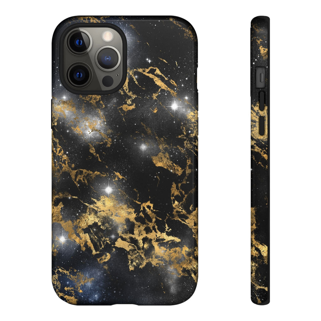 iPhone Case Tough Cases - Watercolor Marble Galaxy #1