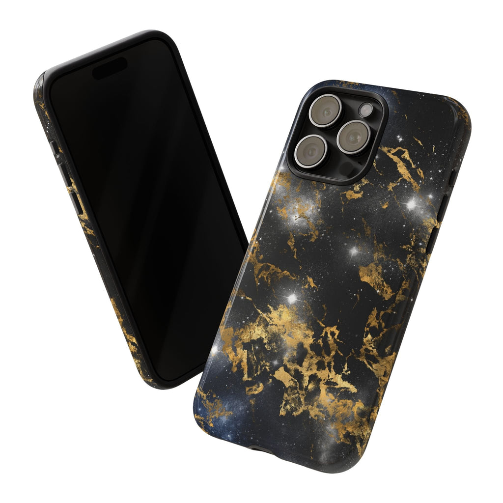 iPhone Case Tough Cases - Watercolor Marble Galaxy #1