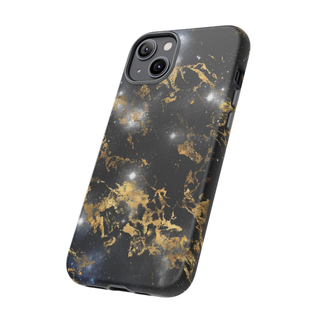 iPhone Case Tough Cases - Watercolor Marble Galaxy #1
