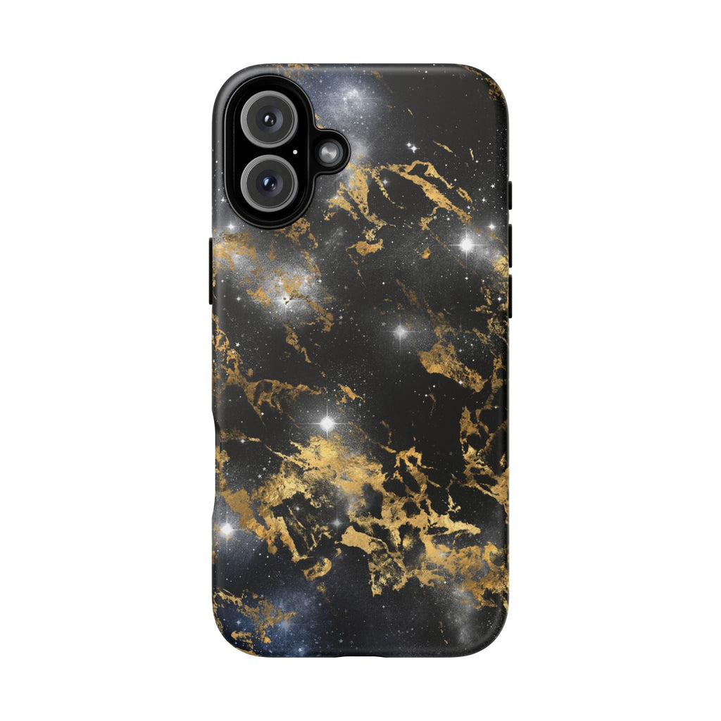 iPhone Case Tough Cases - Watercolor Marble Galaxy #1