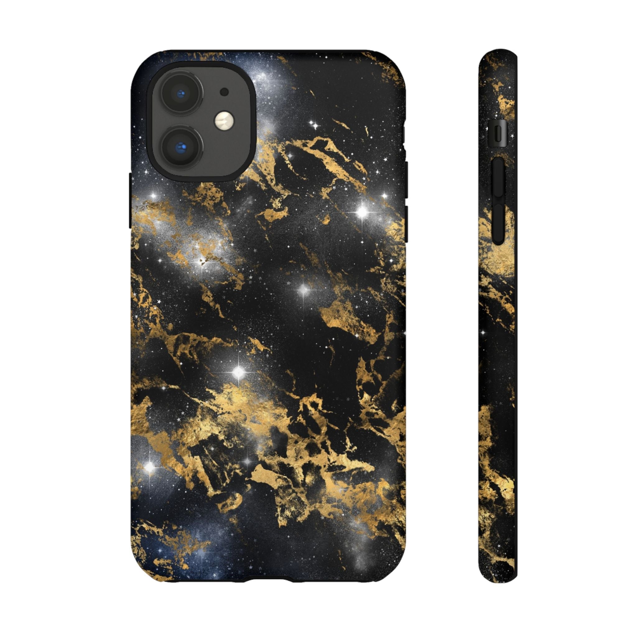 iPhone Case Tough Cases - Watercolor Marble Galaxy #1