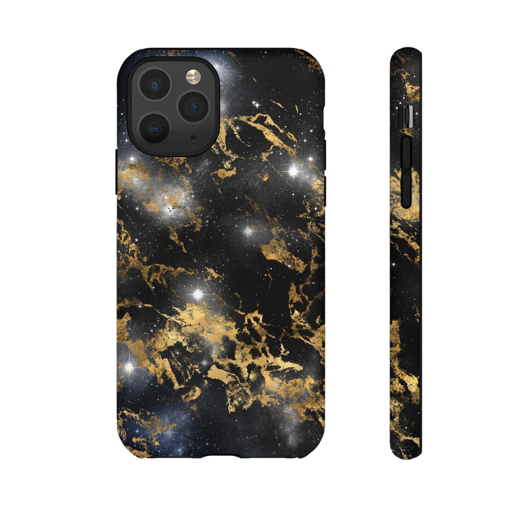 iPhone Case Tough Cases - Watercolor Marble Galaxy #1