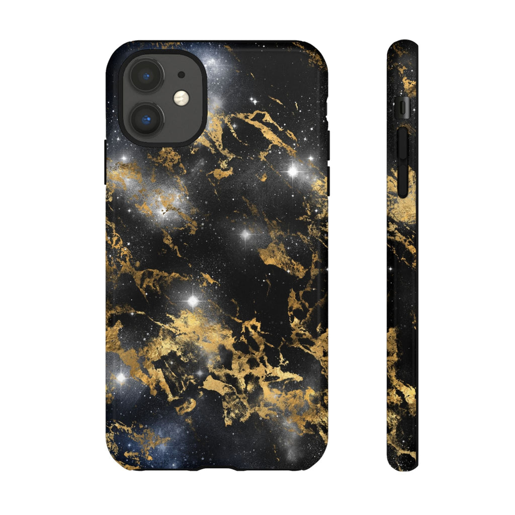 iPhone Case Tough Cases - Watercolor Marble Galaxy #1