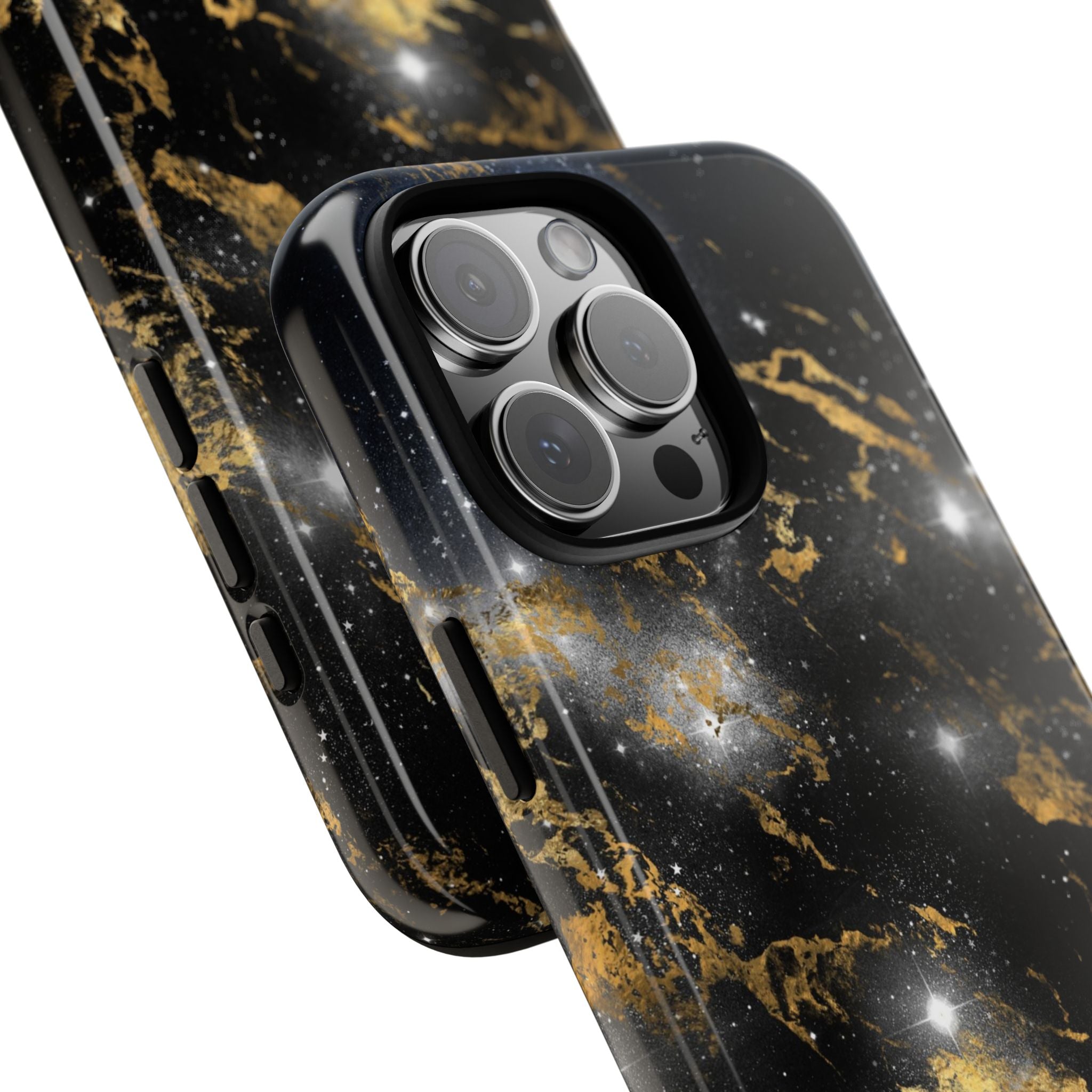 iPhone Case Tough Cases - Watercolor Marble Galaxy #1