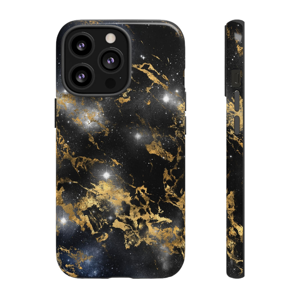 iPhone Case Tough Cases - Watercolor Marble Galaxy #1