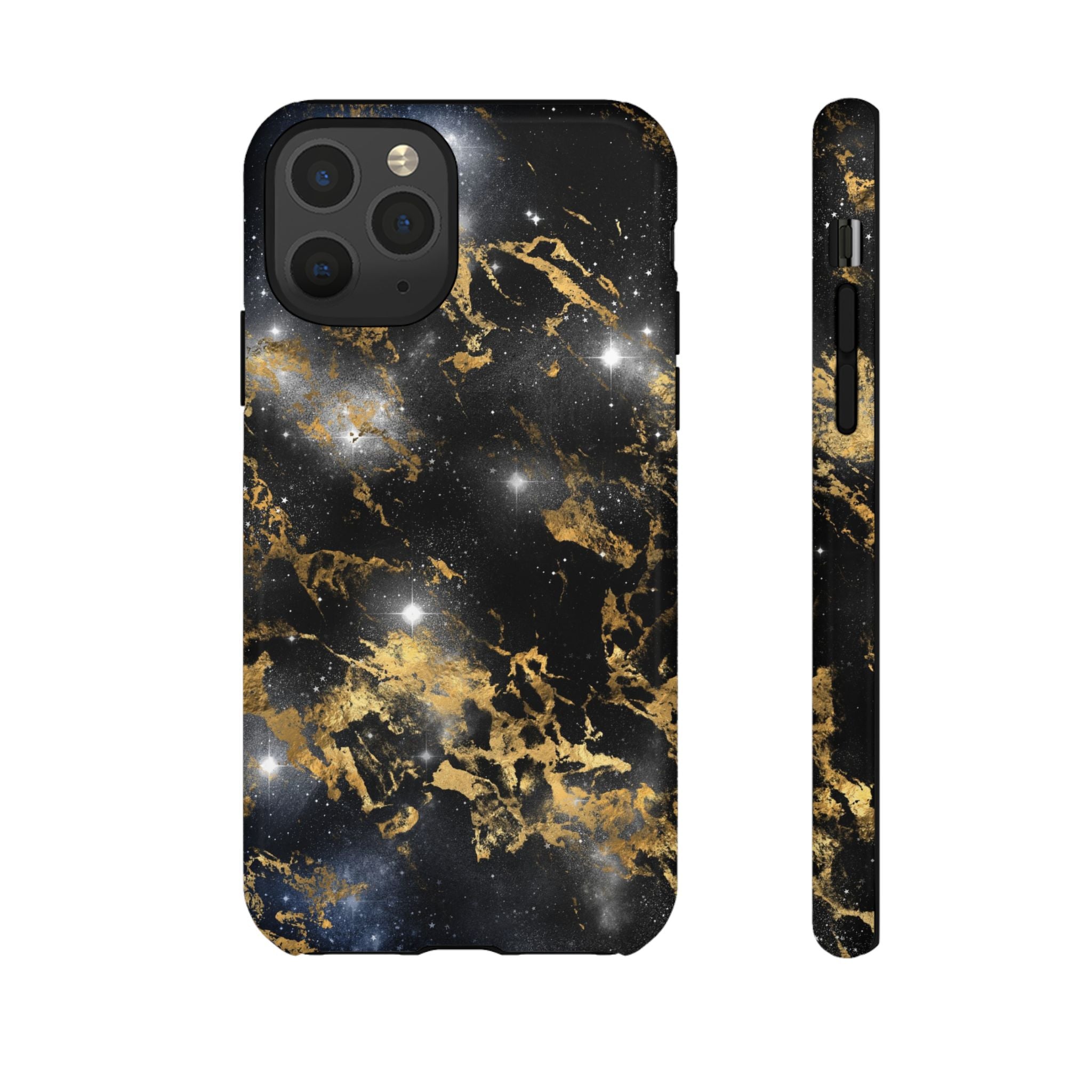 iPhone Case Tough Cases - Watercolor Marble Galaxy #1