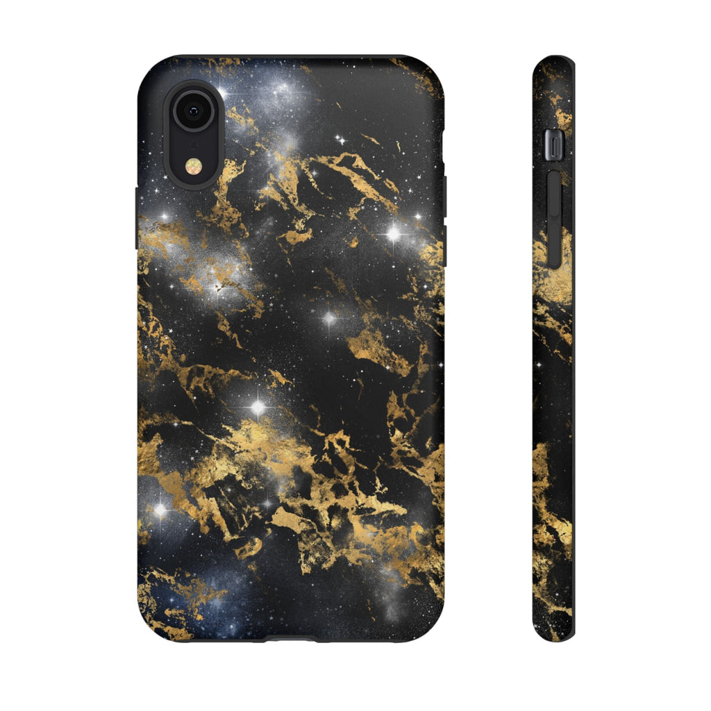 iPhone Case Tough Cases - Watercolor Marble Galaxy #1