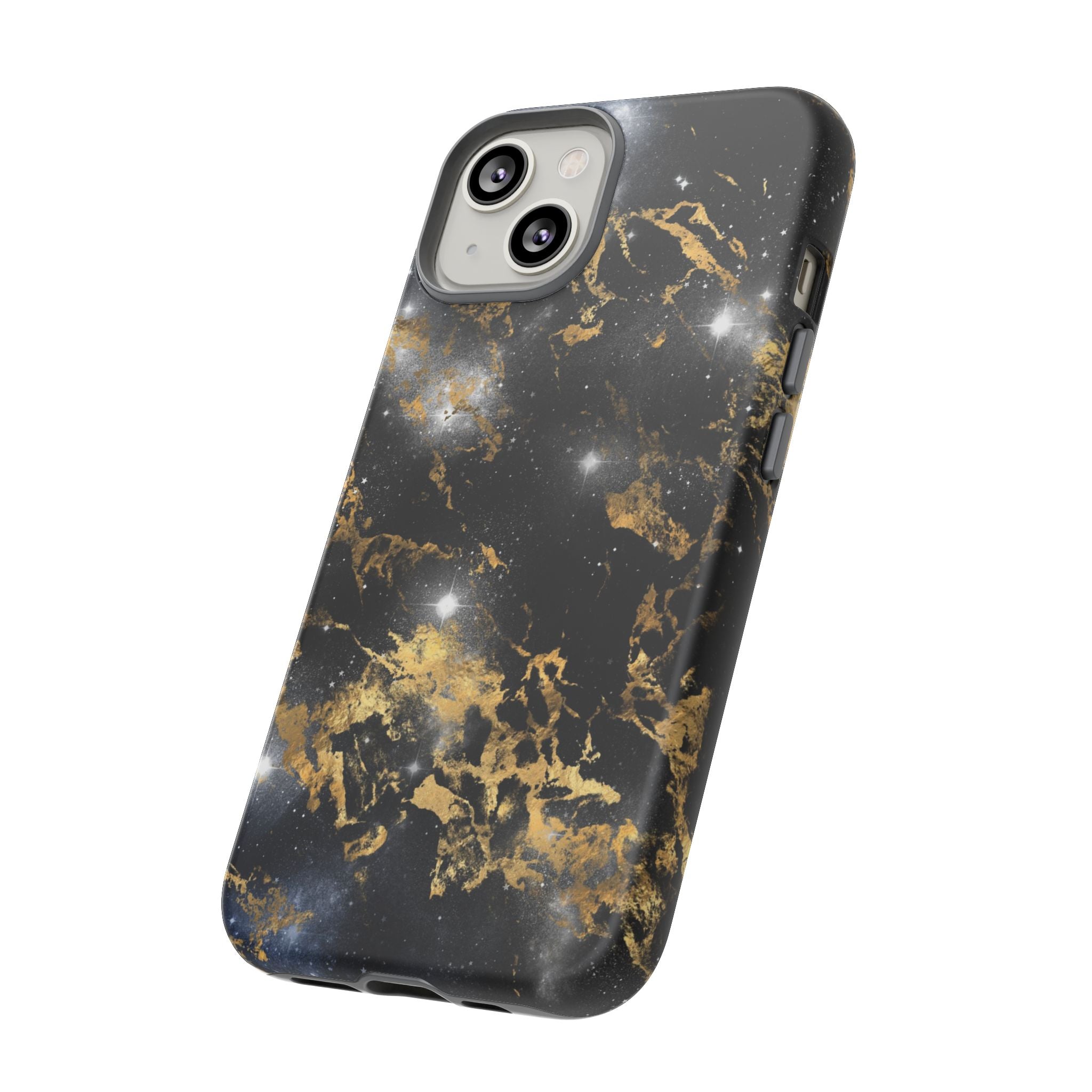 iPhone Case Tough Cases - Watercolor Marble Galaxy #1