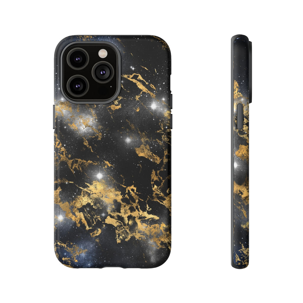 iPhone Case Tough Cases - Watercolor Marble Galaxy #1