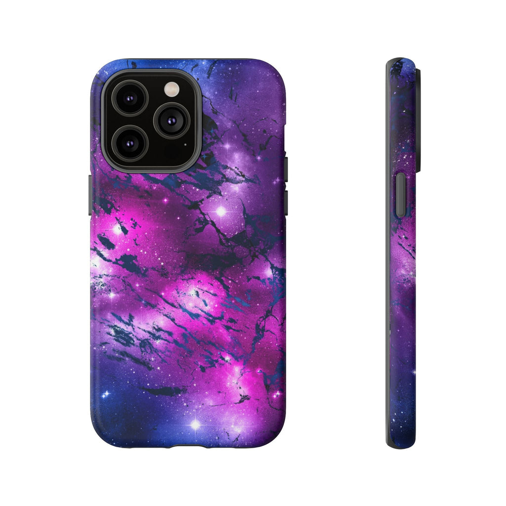 iPhone Case Tough Cases -Watercolor Marble Galaxy #2