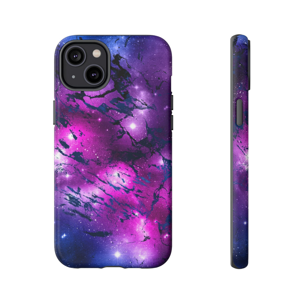 iPhone Case Tough Cases -Watercolor Marble Galaxy #2