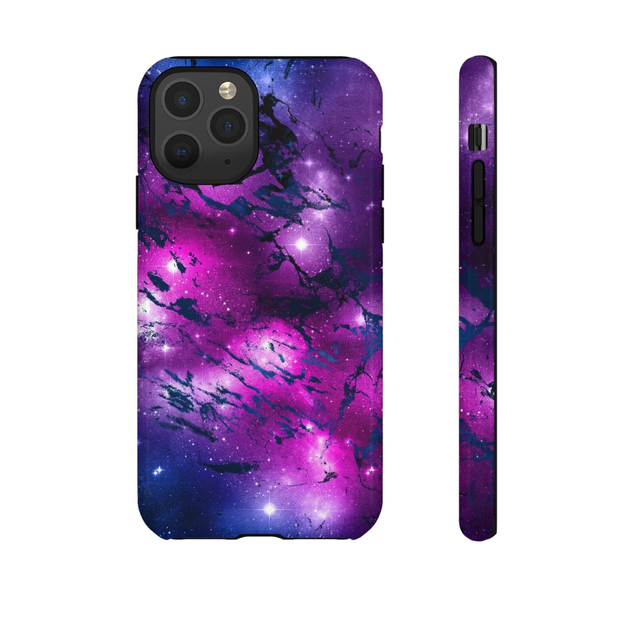 iPhone Case Tough Cases -Watercolor Marble Galaxy #2