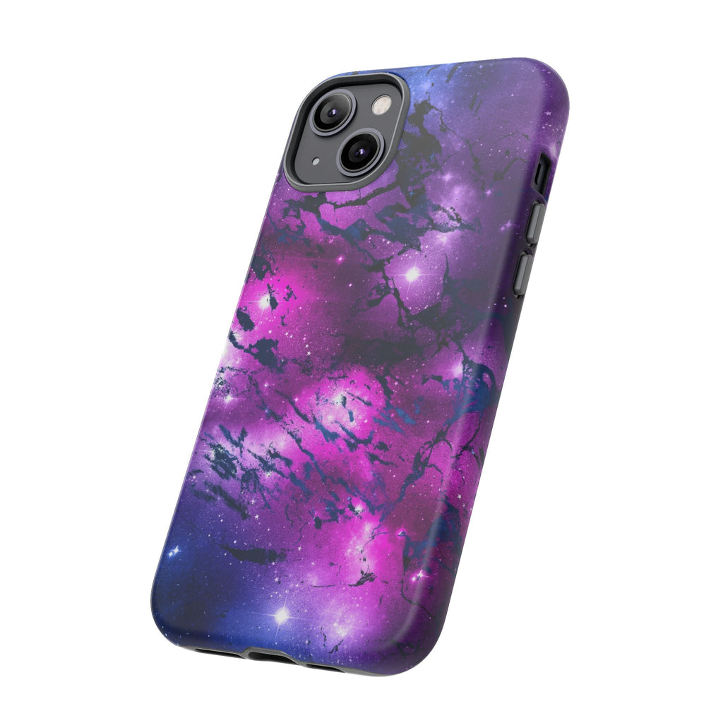 iPhone Case Tough Cases -Watercolor Marble Galaxy #2
