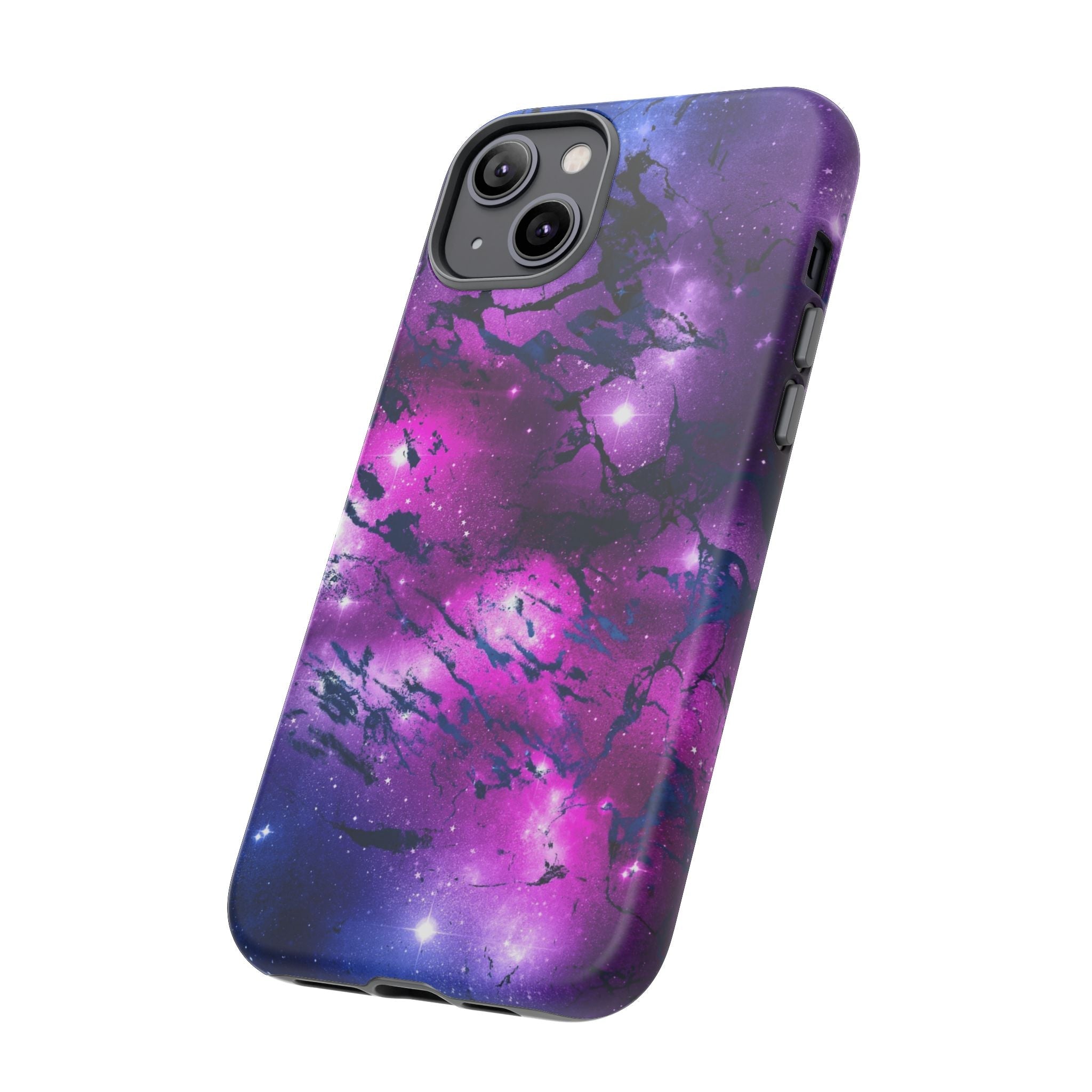 iPhone Case Tough Cases -Watercolor Marble Galaxy #2