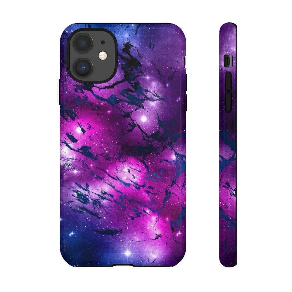 iPhone Case Tough Cases -Watercolor Marble Galaxy #2