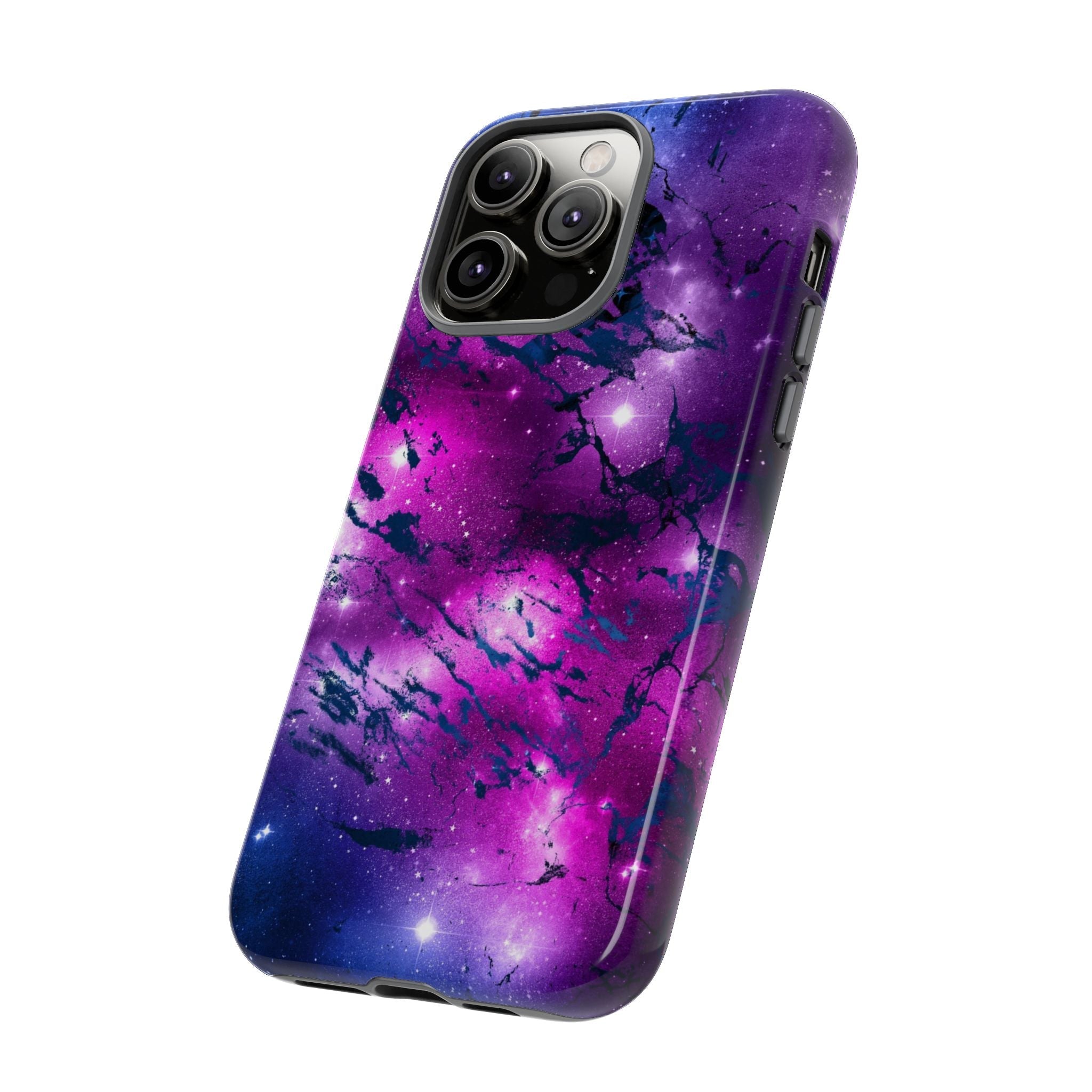 iPhone Case Tough Cases -Watercolor Marble Galaxy #2