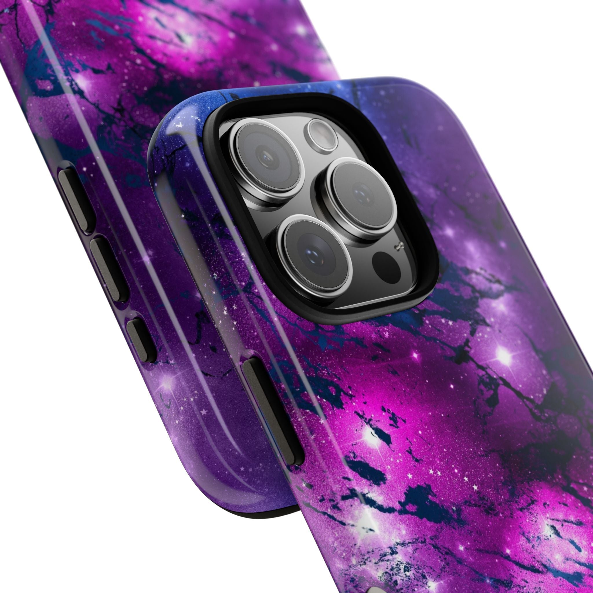 iPhone Case Tough Cases -Watercolor Marble Galaxy #2