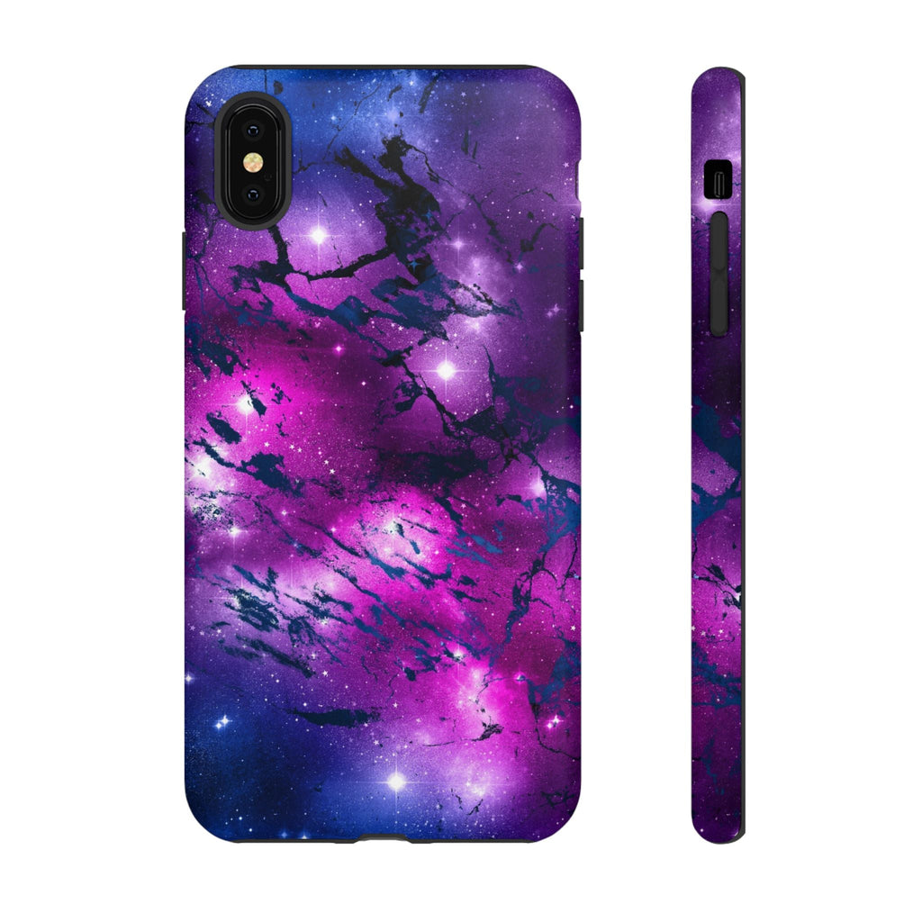iPhone Case Tough Cases -Watercolor Marble Galaxy #2