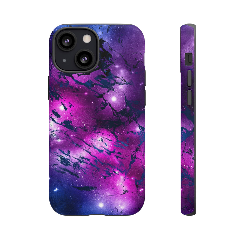 iPhone Case Tough Cases -Watercolor Marble Galaxy #2
