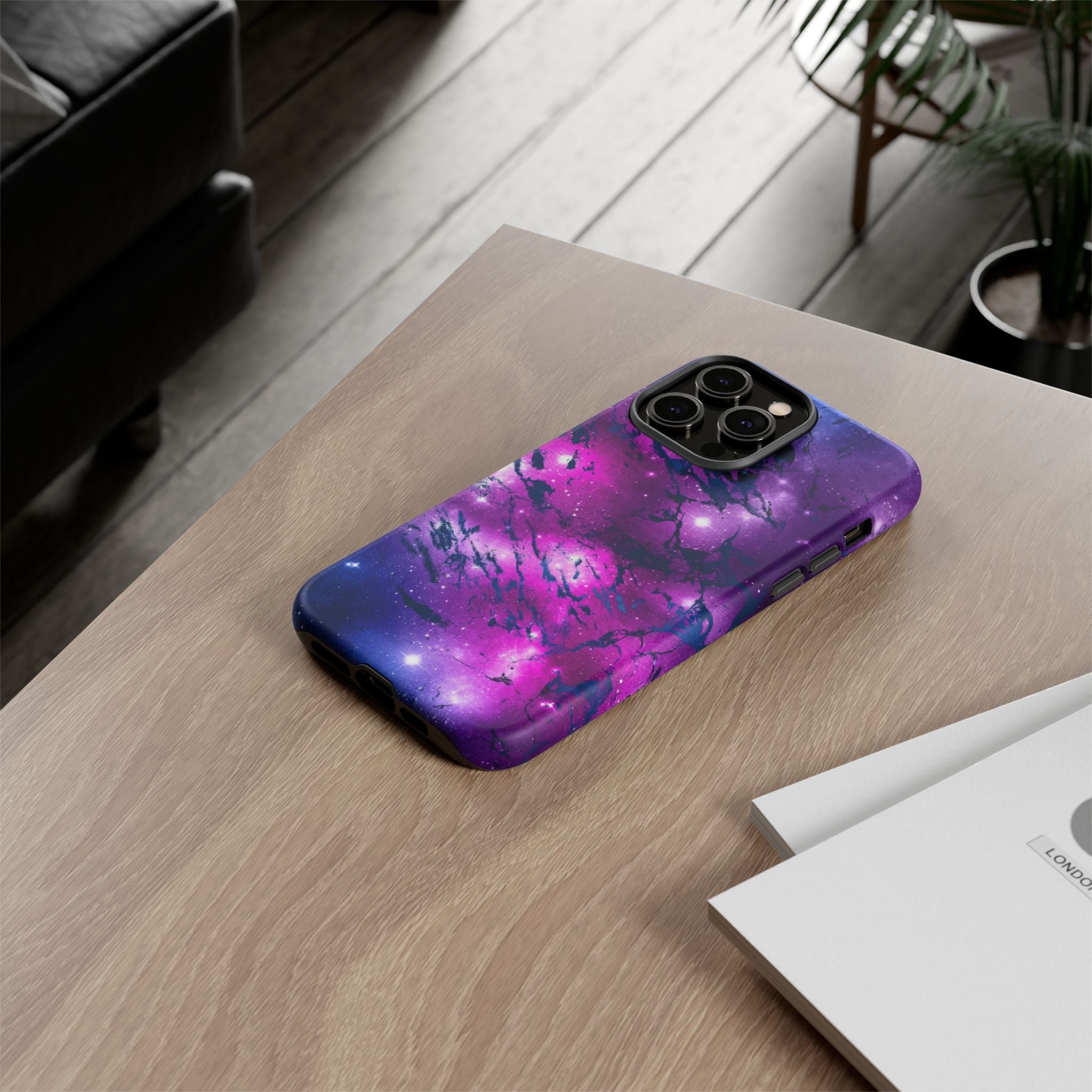 iPhone Case Tough Cases -Watercolor Marble Galaxy #2