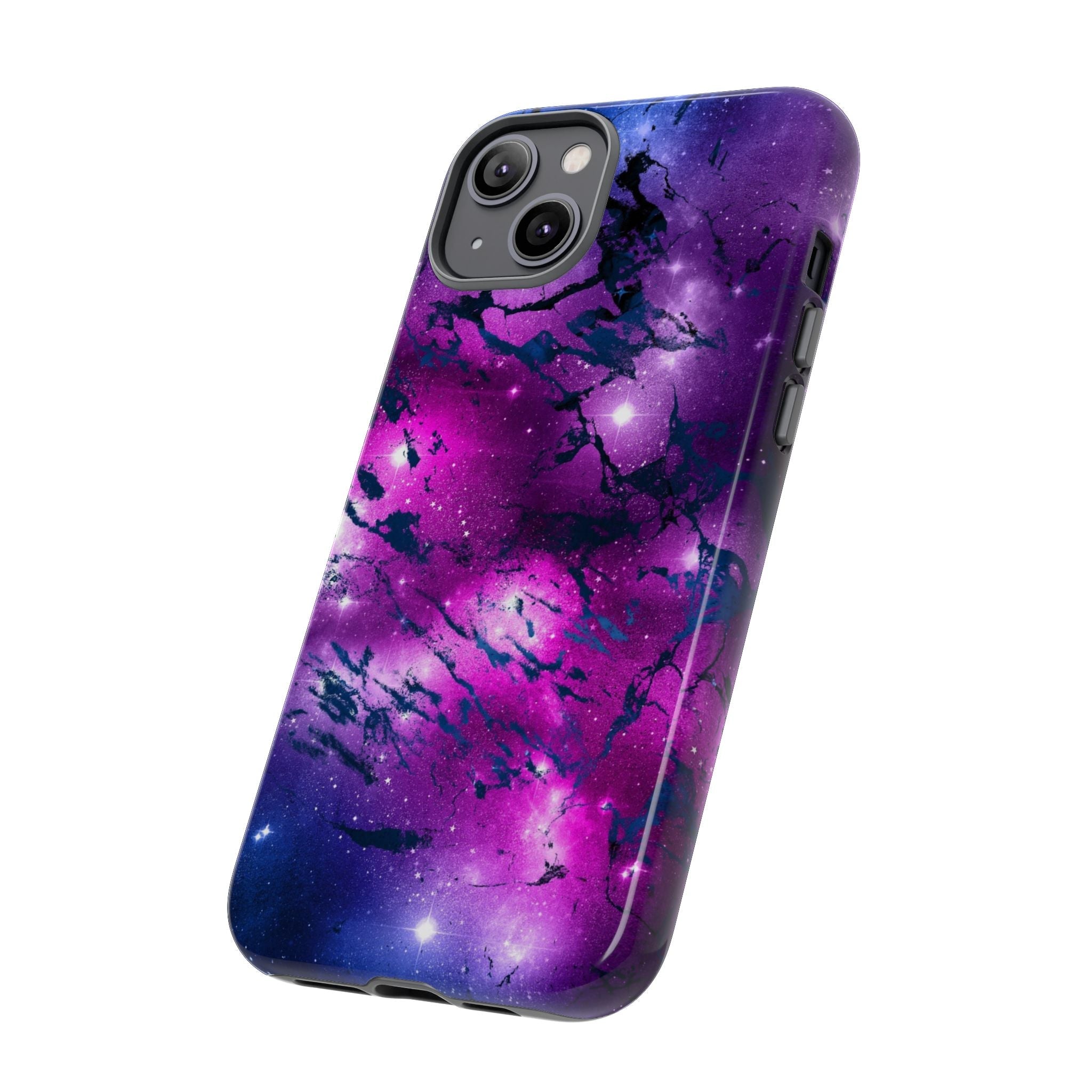iPhone Case Tough Cases -Watercolor Marble Galaxy #2