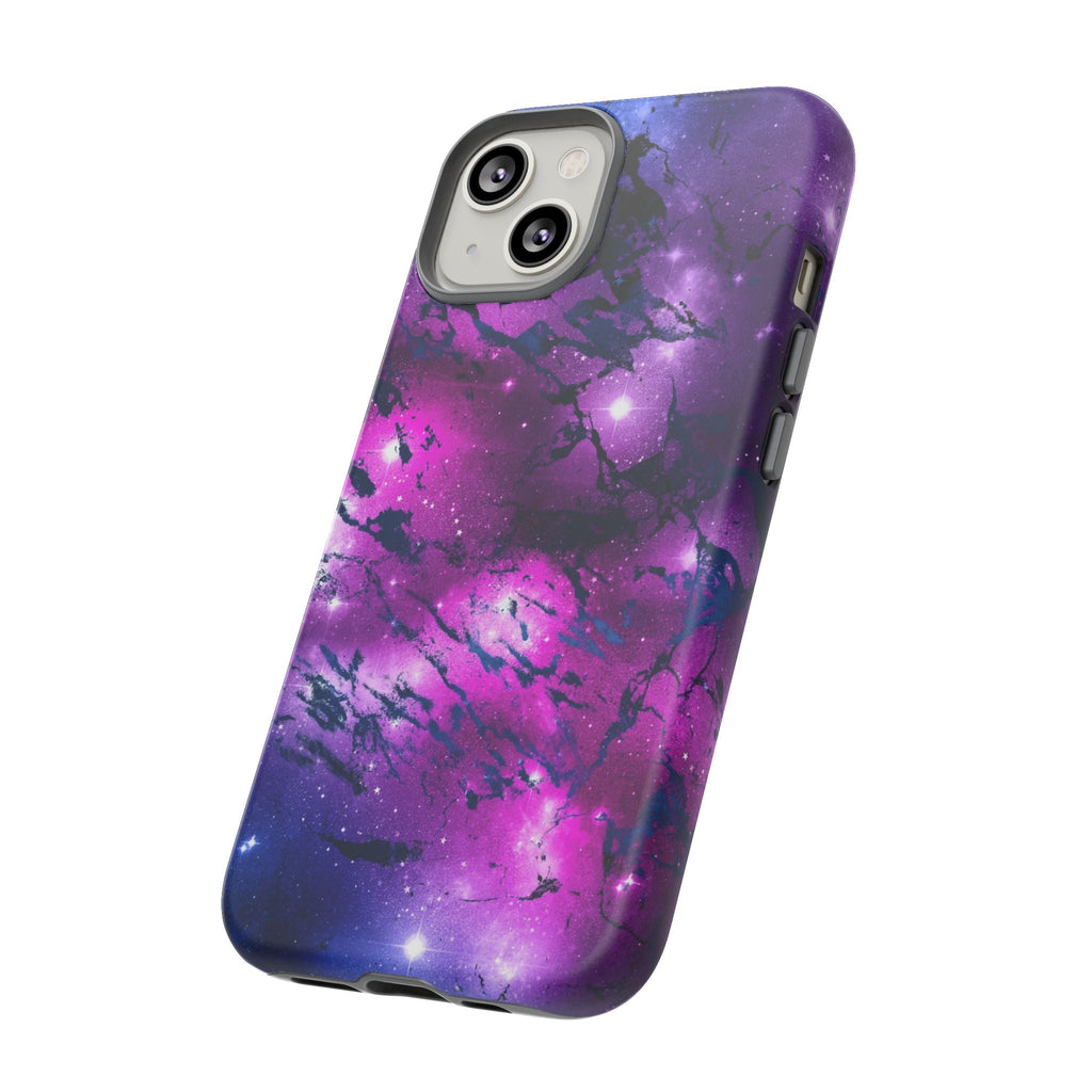 iPhone Case Tough Cases -Watercolor Marble Galaxy #2