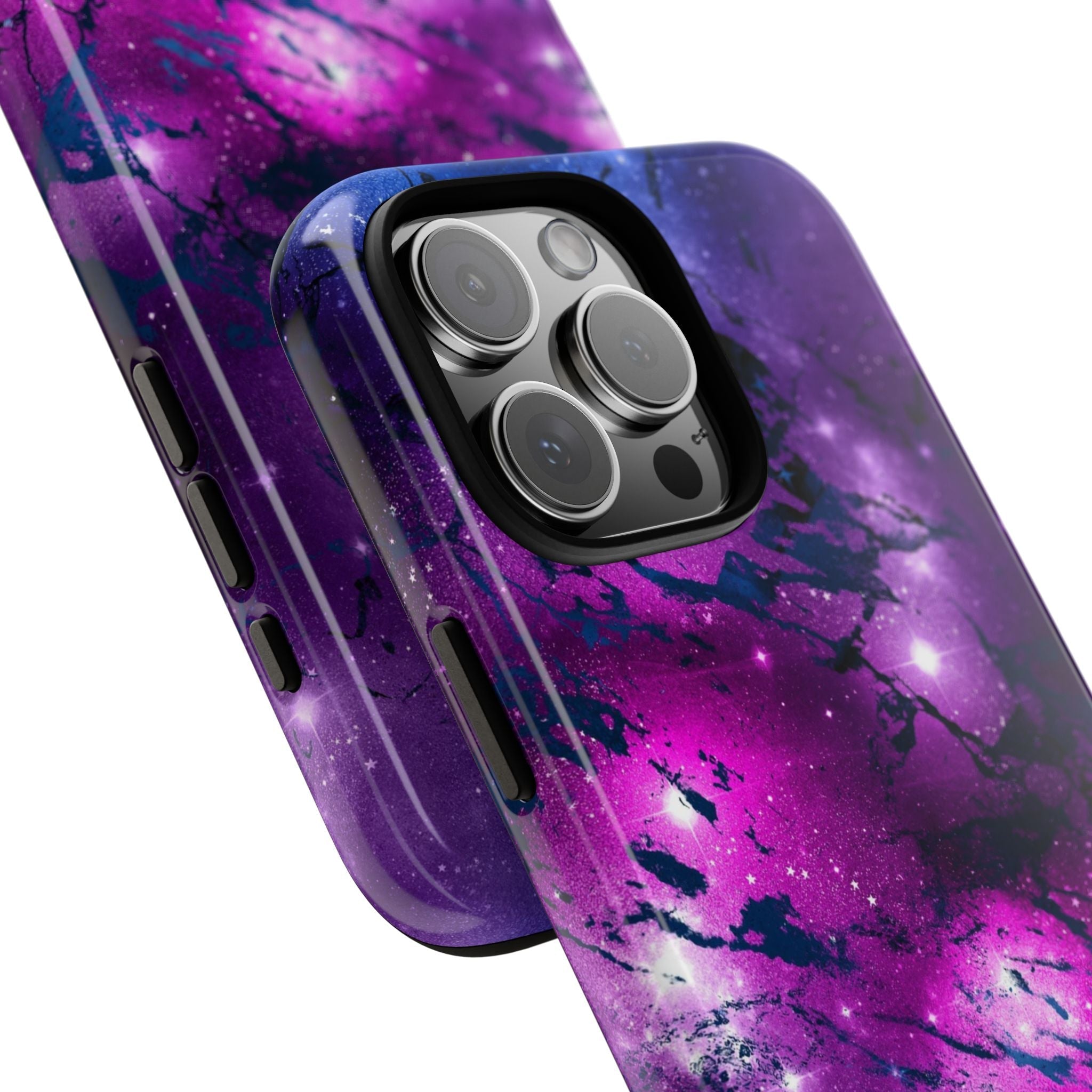 iPhone Case Tough Cases -Watercolor Marble Galaxy #2