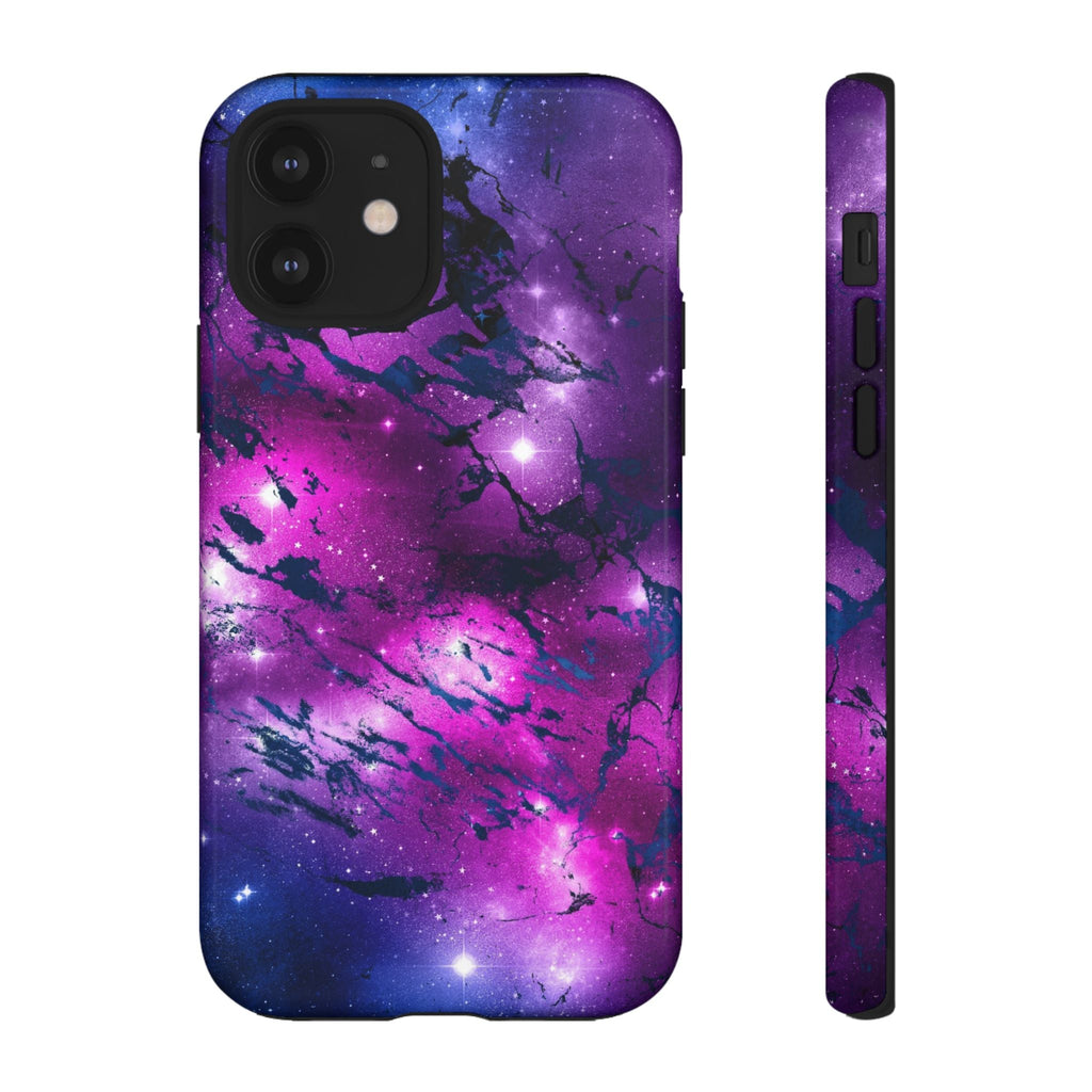 iPhone Case Tough Cases -Watercolor Marble Galaxy #2