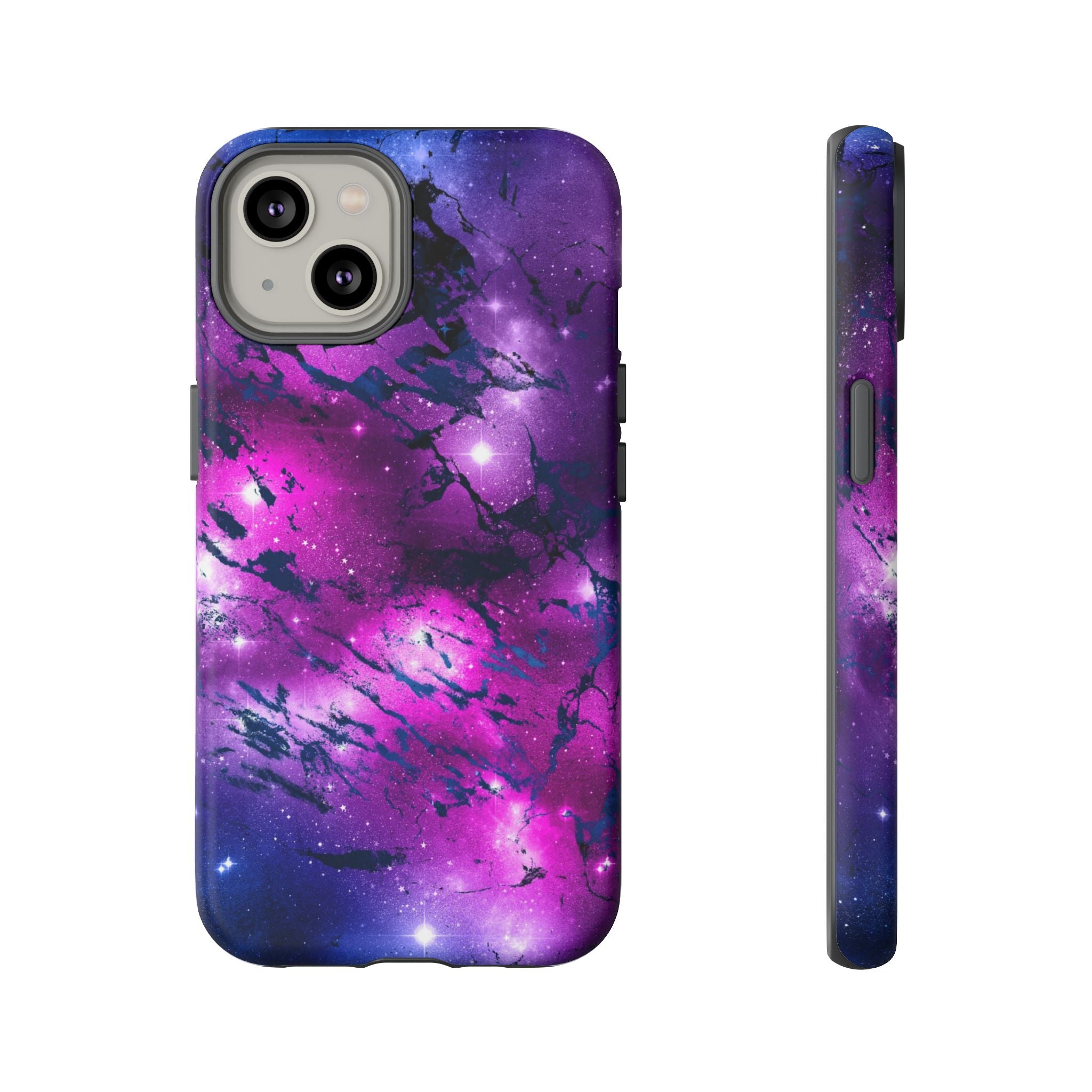 iPhone Case Tough Cases -Watercolor Marble Galaxy #2