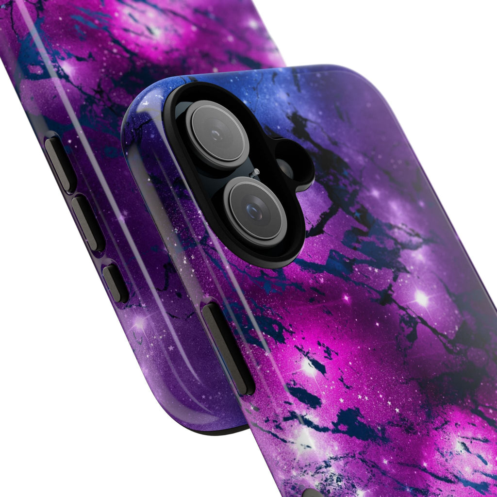 iPhone Case Tough Cases -Watercolor Marble Galaxy #2