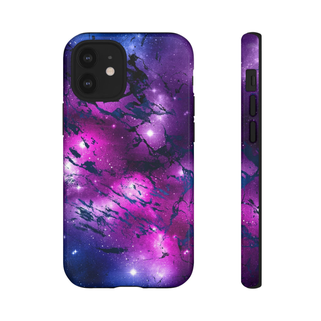 iPhone Case Tough Cases -Watercolor Marble Galaxy #2