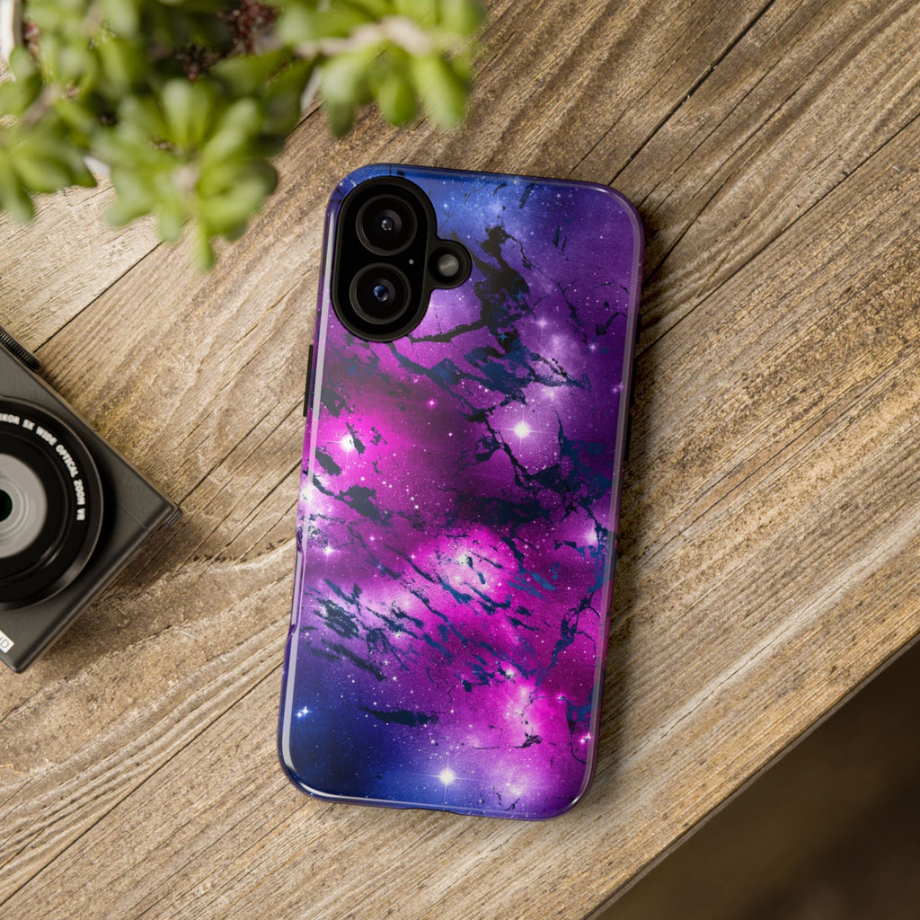 iPhone Case Tough Cases -Watercolor Marble Galaxy #2