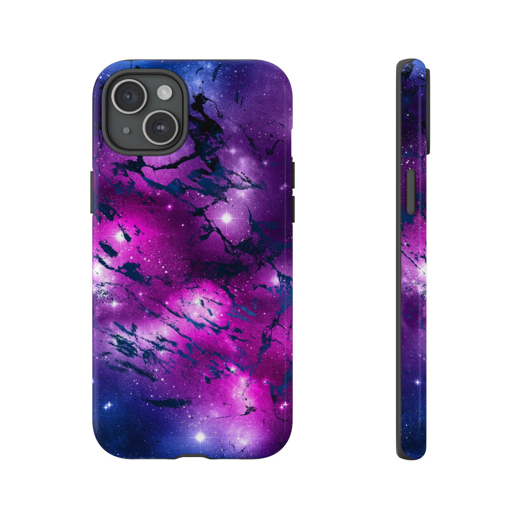 iPhone Case Tough Cases -Watercolor Marble Galaxy #2