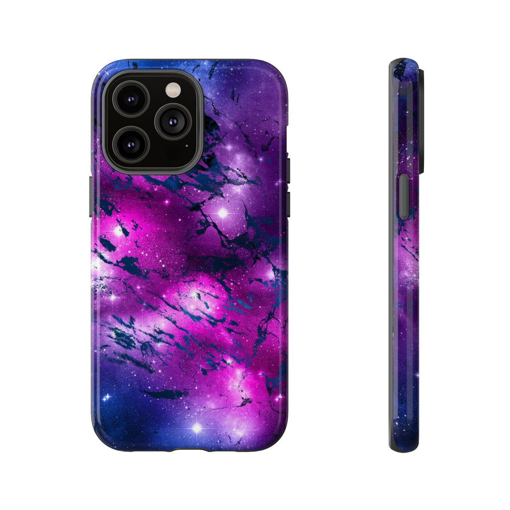 iPhone Case Tough Cases -Watercolor Marble Galaxy #2