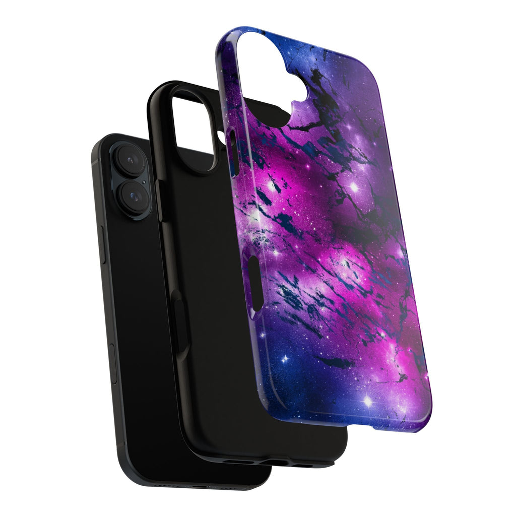 iPhone Case Tough Cases -Watercolor Marble Galaxy #2